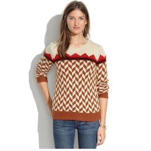Madewell Chevron Ski Sweater